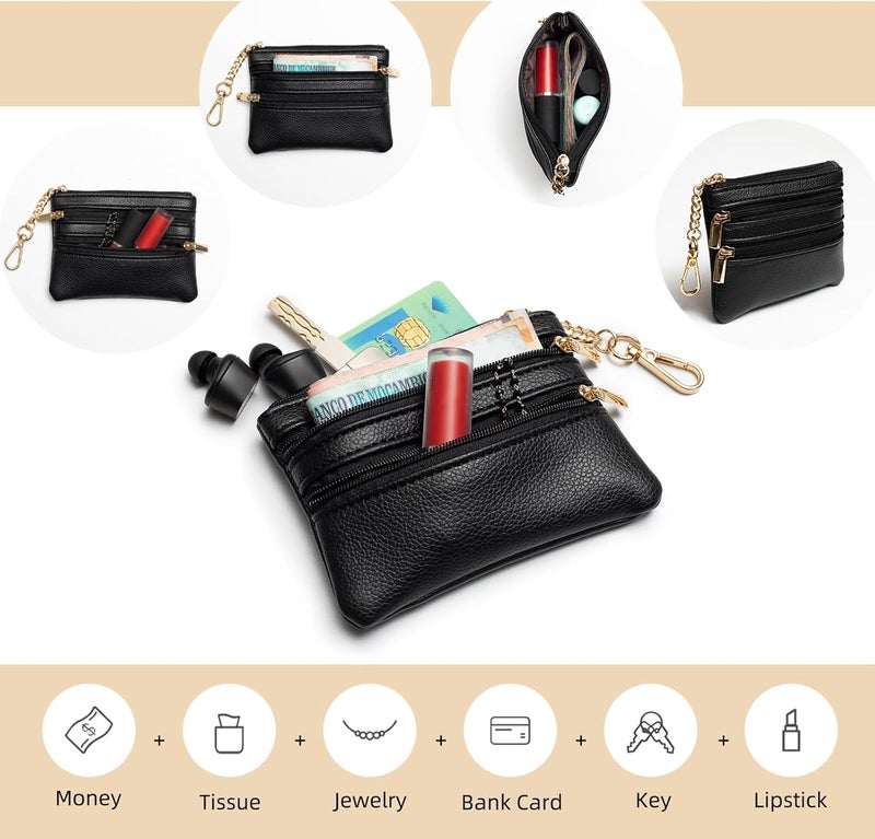 CUEDM Cell Phone Lanyard Crossbody,Adjustable Cell Phone Strap with Wristlet,Clip and Go Strap for Phone with Wallet - Image 5